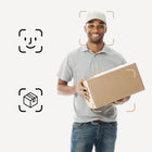 eufy security Video Doorbell with chime - White-The dual-light system with advanced light and processing algorithm ensures less blur and clear night viewing up to 16 feet