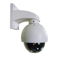 SeqCam SEQ5501 Mini Speed Dome Security Camera, 10" x 11" x 8", Ivory-Advanced image sensor produces high resolution video at 420 TV Lines of resolution
