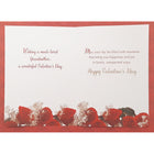 Rosedale Greeting Cards/Envelopes - Happy Valentine's Day Grandmother - 5-1/2" x 8" - 12 Pack-Contains glitter or foil embellishments