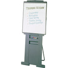 Quartet DuraMax Flip Chart Easel-Virtually indestructible flip chart easel resists scratches and dents