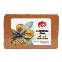 Sandtastik Air Dry Modeling Clay, 3.3 lb, Terracotta-Exceptional plasticity, versatility and ultra fine detail