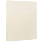JAM Paper Strathmore Cardstock, 8.5 x 11, 80lb Ivory Wove, 250/ream (301125B)-Size: 8-1/2" x 11"