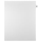 Mark Maker Legal Tabs - Letter Size - White - 1/15th cut - 25 tabs per package - 5 packages Pack - Number 122-White Single Tabs