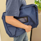 A. Rifkin Keyless Security Expandable Mail/Courier Bag - 4"W x 18"L x 14"H-14"H x 18"W x 4" Gusset