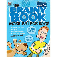 eBook: Carson-Dellosa 705005-EB Brainy Book More Just for Boys! - Grade K - 5-You will receive two emails: one confirming your entire order, and one with a "Download Software" buttonYou can download immediately or return to your email to download later