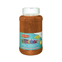 Creative Arts Glitter 1lb. Orange, 3 Pack (CHL41165)-Glitter