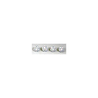 Koplow Games Alphabet Dice, 4 Colours, Kindergarten+ (KOP12985)-Ages 5 - 9 and grades kindergarten+