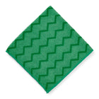 Rubbermaid HYGEN Microfiber General Purpose Cloth - Green 16" x 16"-High-quality, 16-split microfiber