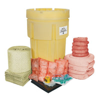 Zenith Safety Products Spill Kit, Mobile, Zenith, Hazmat, 95-Gal Cap-Spill Type: Hazmat