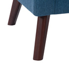 CorLiving LSS-151-C Elwood Modern Tub Chair in Blue-180-day limited manufacturer's warranty