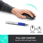 Logitech M190 Wireless Ambidextrous Mouse - Graphite-Lag-free wireless connection. Work wirelessly and move freely from up to 10 meters away with virtually no delays or dropouts. No cable means no clutter on your desk and easy transporting
