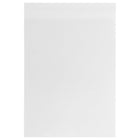 JAM Paper Cello Sleeves with Self Adhesive Closure, 8 15/16 x 11.25, Clear, 100 Pack (PAPERSIZECELLO)-Size: 8 15/16" x 11-1/4"