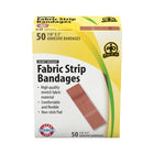 Wasip Fabric Strip Bandage - 50 Pack-7.5cm x 2cm