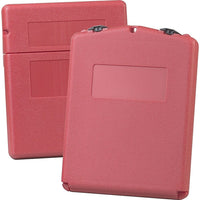 Justrite Document Storage Boxes, 10 1/4" x 2 1/4" x 12 1/2", 1/4" Lock Hole-Weather resistant, no metal parts to corrode - keeps papers clean and dry in dusty, harsh environments