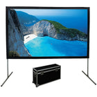 Elunevision 135'' Quick Fold Front and Rear Projection-Screen Type: Portable Fixed Frame Screen