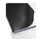 GBC Accents Standard Presentation Covers - Black - 50 Pack-Black