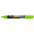 Marvy Uchida Chisel-Tip Acrylic Paint Marker - Light Green - 2 Pack-This acrylic paint ink is water-based and goes on smooth in order to brighten any surface or project
