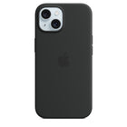 Apple iPhone 15 Plus Silicone Case with Magsafe - Black-For use with Apple iPhone 15 Plus