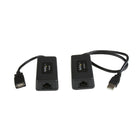 StarTech USB over Cat5/Cat6 Ethernet Extender, up to 131ft-USB 1.1 extender supports any full-speed (12 Mbps) or low-speed (1.5 Mbps) USB peripheral at up to 131 feet (40 meters) - a cost-effective solution for extending USB devices that don't require the higher bandwidth offered by USB 2.0+