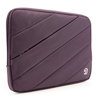 Vangoddy Jam Sleeve Fit 12" Laptop - Purple-Constructed with high quality material and durable stitching