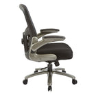 Pro-Line II Big and Tall Mesh Back Executive Chair with Mesh Fabric Seat and Titanium Base -One-touch pneumatic seat height adjustment 