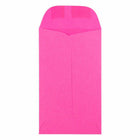 JAM Paper #6 Coin Business Coloured Envelopes - 3.375" x 6" - Ultra Fuchsia Pink - 50 Pack-Quantity : Quantity: 50 Envelopes per Pack