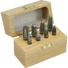 Clarkson Osborn Double Cut Carbide Burr Set-Size" - 1/4" Shank with double cut head