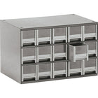 Modular Parts Cabinets, Cabinet, Drawer Dimension W" X D" X H", 3 3/16 X 10 9/16 X 3 1/16-No. of Drawers - 15