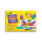 Crayola Washable Project Paint - 6 Assorted Colours-WORRY-FREE WASHABLE KIDS PAINTING SUPPLIES: Washable paint inspires young artists while parents remain confident in the clean, washable paint that's easy to clean up when artwork is complete.