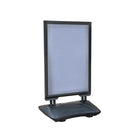 Azar Displays Weighted Black Sidewalk Sign (300249)-Sign holder