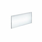 Azar Displays 7" x 11" Horizontal Wall Mount Acrylic Sign Holder, Clear, 10 Pack (162717)-Use to displays information on walls and doors, maximizing advertising opportunity