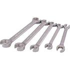 Gray Tools 5 Piece 6 Point Metric, Chrome Flare Nut Wrench Set, 9 X 11mm-16 X 18mm-Contains Sizes: 9 X 11mm, 10 X 12mm, 13 X 14mm, 15 X 17mm, 16 X 18mm.