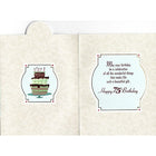 Rosedale Greeting Card, Birthday Age 75, Cake-Card shop quality greeting cards