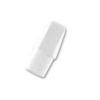 Pentel Hi-Polymer Eraser Caps, White, 10 Pack-High quality latex-free eraser removes lead easily and cleanly with very little pressure