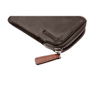 Champs Leather RFID Zip Case Wallet - Khaki-Holds multiple cards. Carry all your credit, debit, gift cards and IDs without the worry of leaving an important card behind.