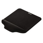 Fellowes PlushTouch Mouse Pad/Wrist Rest - Black-The Softest Place Your Wrists Can Rest