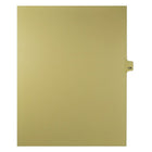 Mark Maker Legal Exhibit Index Tab Buff Single Tabs, 1/25th Cut, Letter Size, No Holes, Number 136, 25 Pack-Buff Single Tabs, 1/25th Cut