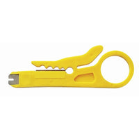 HVTools Stripping Tool, 5" x 4" x 1", Yellow-HV Tools Stripping Tool has a blade
