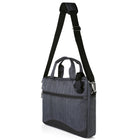 Vangoddy Wave 13" Laptop Messenger Bag - Black-Generous exterior pocket for stationery, cable, wallet, cell phone, and other necessities on the go