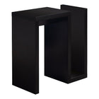 Monarch Specialties 2089 Accent Table - 24"H/Espresso-Thick paneling in a sleek modern design