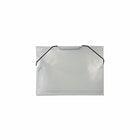 JAM Paper Plastic Index Case Portfolio with Elastic Closure, 5.5 x 7.5 x.38, Clear, 100 Pack (32168403C)-Clear