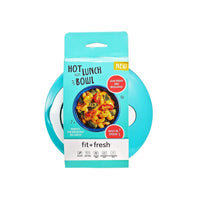 Fit & Fresh Hot Lunch Insulated Container with Spoon - Assorted Colours-14 oz. insulated, spill-proof container is perfect for transporting a warm or cold breakfast or lunch to shool or work