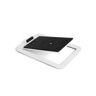 Kanto S4 Desktop Speaker Stands for Midsize Speakers, White, 2 Pack-Features mounting hole and 1/4"-20 screw to mount YU4 or other compatible speakers in place