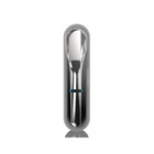 Minimal Stainlessss Steel Cutlery - 3 Pieces - Set of 2-Mirror polishing on all rough edges