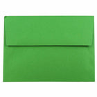 JAM Paper A7 Invitation Envelopes, 5.25 x 7.25, Brite Hue Green Recycled, 250 Pack (95617H)-Green recycled envelope