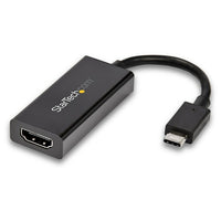StarTech USB-C to HDMI Adapter with HDR, 4K 60Hz, Black (CDP2HD4K60H)-Astonishing picture quality with support for UHD video resolutions up to 4K 60Hz