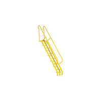 Vestil Alternating-Tread Stairs, No. of Steps: 13 (ATS-8-68)-Material: Steel