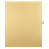 Mark Maker Legal Tabs - Letter Size - Buff - 1/25th cut - 25 tabs per package - 5 packages Pack - Number 112-Buff Single Tabs