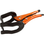 Grip-on 12" Locking U-clamp, 3-1/2" Jaw Opening-Jaw opening (inches): 3-1/2"