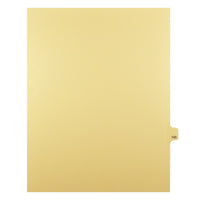 Mark Maker Legal Tabs - Letter Size - Buff - 1/25th cut - 25 tabs per package - 5 packages Pack - Number 143-Buff Single Tabs